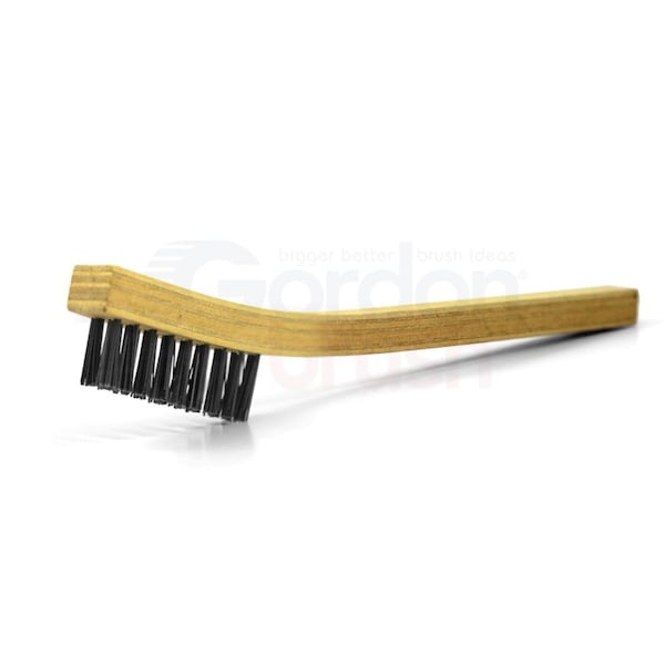1/2" D 26" length Single Spiral Single-Stem Nylon Brushes w Ring